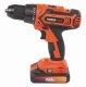 POWDP15300 - Aku šroubovák / vrtačka 20V plus 78ks přísl. v kufru SET