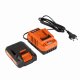 POWDPG75421 - AKU strunová sekačka 20V LI-ION plus nabíječka plus baterie 20V 2,0 Ah