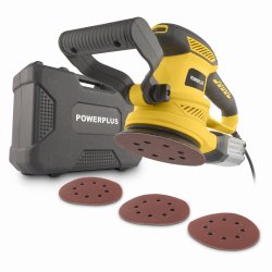 POWX04710 - Excentrická bruska 450 W 125 mm