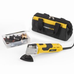 POWX1348 - Multifunkční stroj / oscilační bruska 450 W