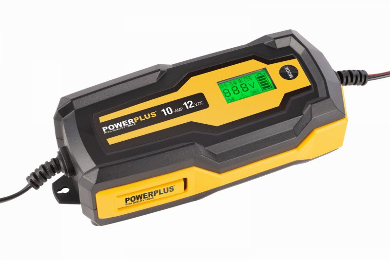 POWX4207 - Automatická nabíječka baterií 160W / 10A / 200Ah - Kliknutím na obrázek zavřete