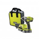 Ryobi R18iW3-120S - aku rázový utahovák + 2Ah baterie + nabíječka ONE+ 18V