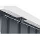 Riwall PRO RMSP 9x8 Anthracite LUX - zahradní domek kovový 2,4 x 2,8 m s pultovou střechou