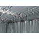 Riwall PRO RMSP 9x8 Anthracite LUX - zahradní domek kovový 2,4 x 2,8 m s pultovou střechou