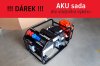 Rámová profesionální elektrocentrála TP 15 HP AVR s podvozkem
