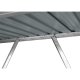 Riwall PRO RMWS 3x7 Anthracite - přístřešek na dřevo 2 x 1,5 m s pultovou střechou