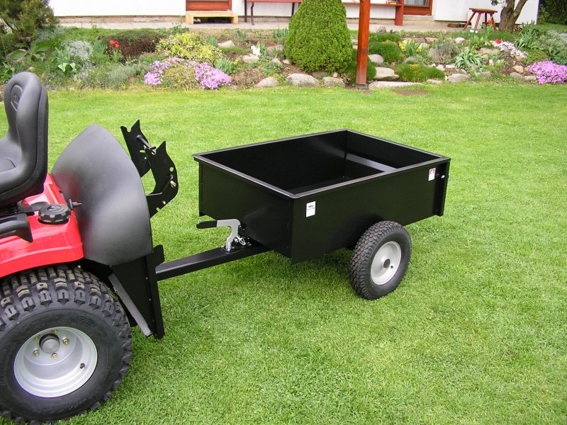 TDKL - Vozík VARES pro zahradní traktory - Kliknutím na obrázek zavřete