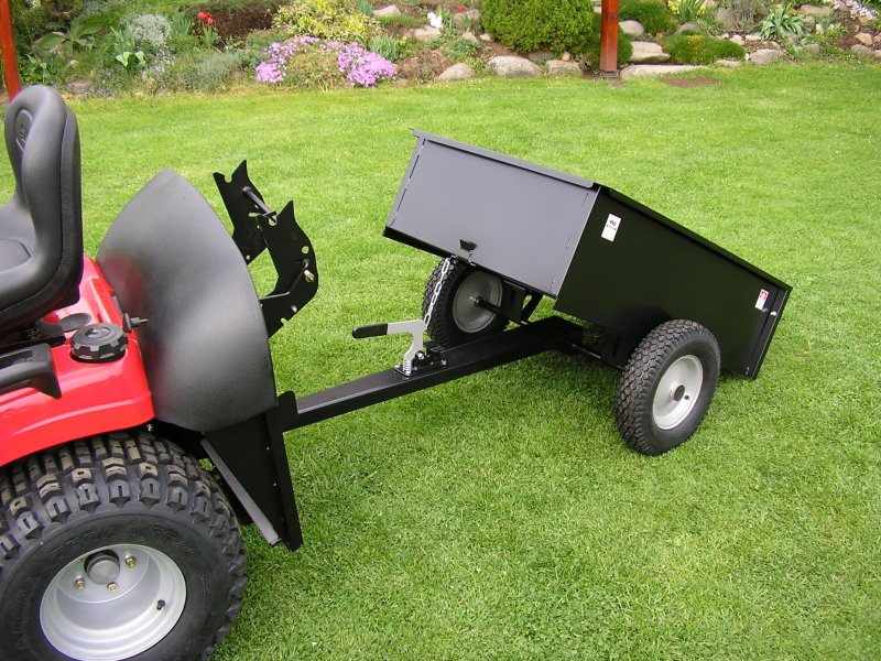 TDKL - Vozík VARES pro zahradní traktory - Kliknutím na obrázek zavřete
